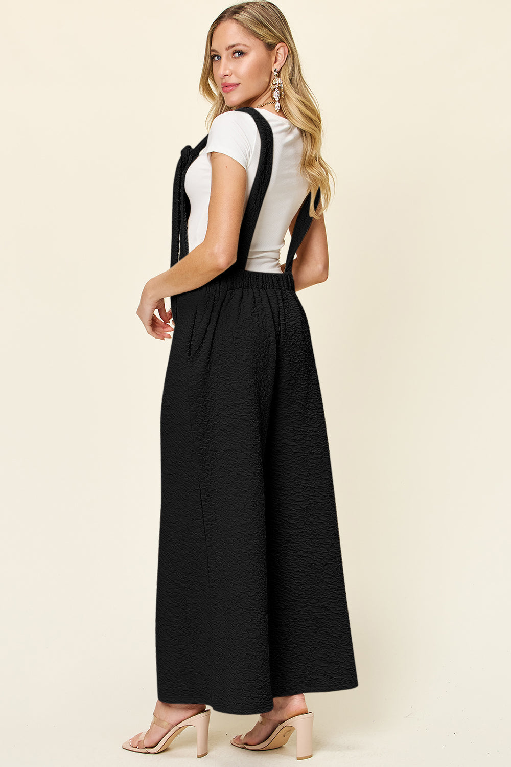 Hazel Blues® | Double Take Sleeveless Wide Leg Jumpsuit
