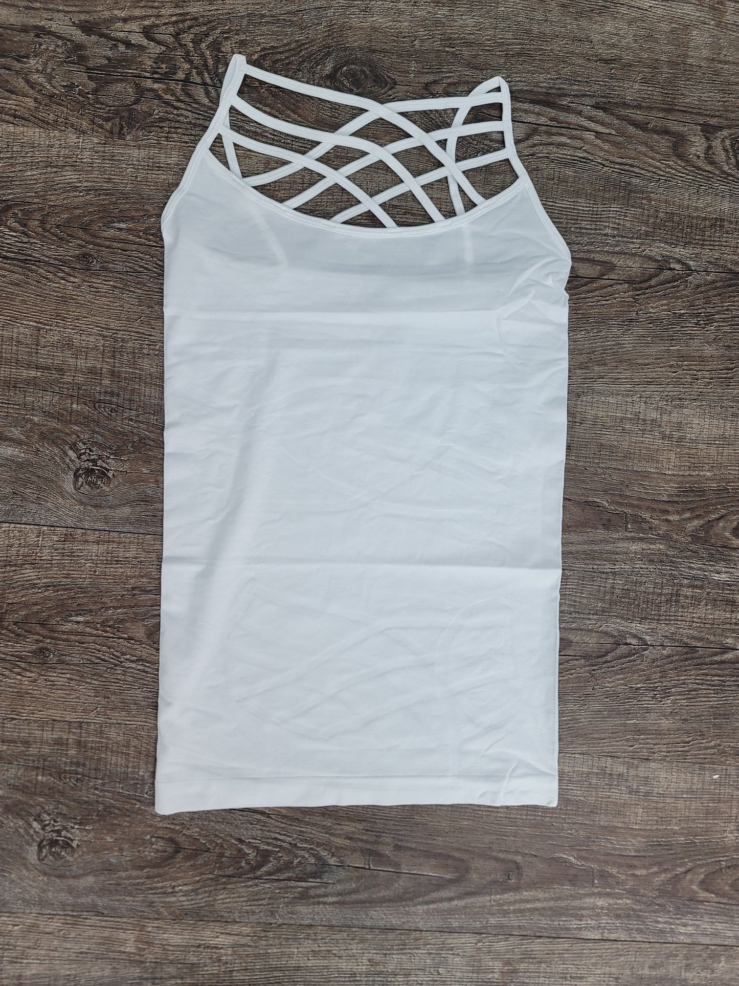 Hazel Blues® | SEAMLESS TRIPLE CRISS-CROSS FRONT CAMI