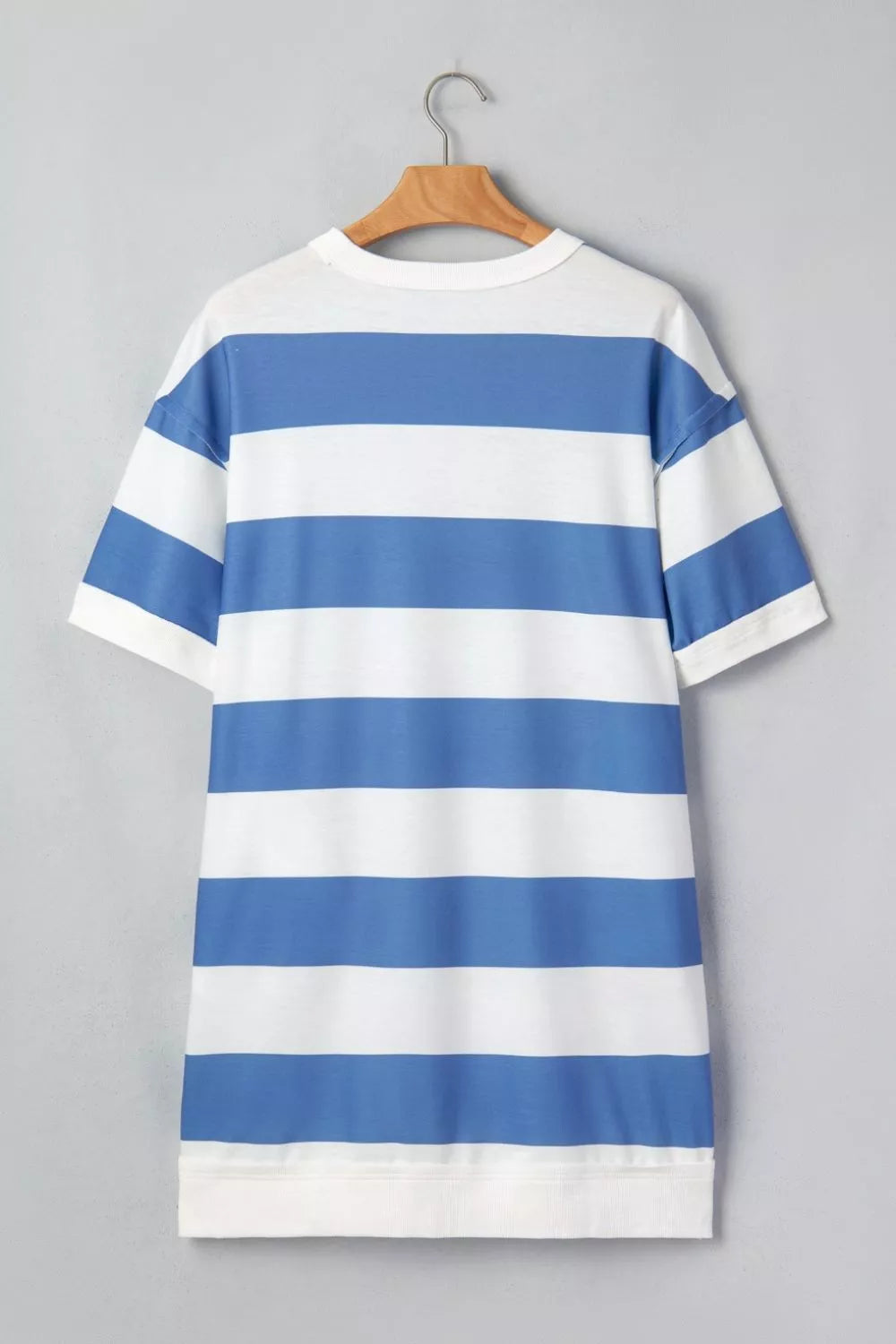 Hazel Blues® | Casual Striped T-Shirt Dress