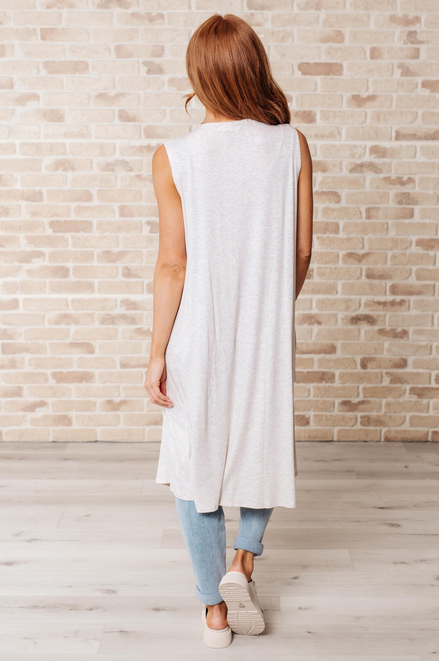Hazel Blues® | Breezy Boho Sleeveless Cardigan