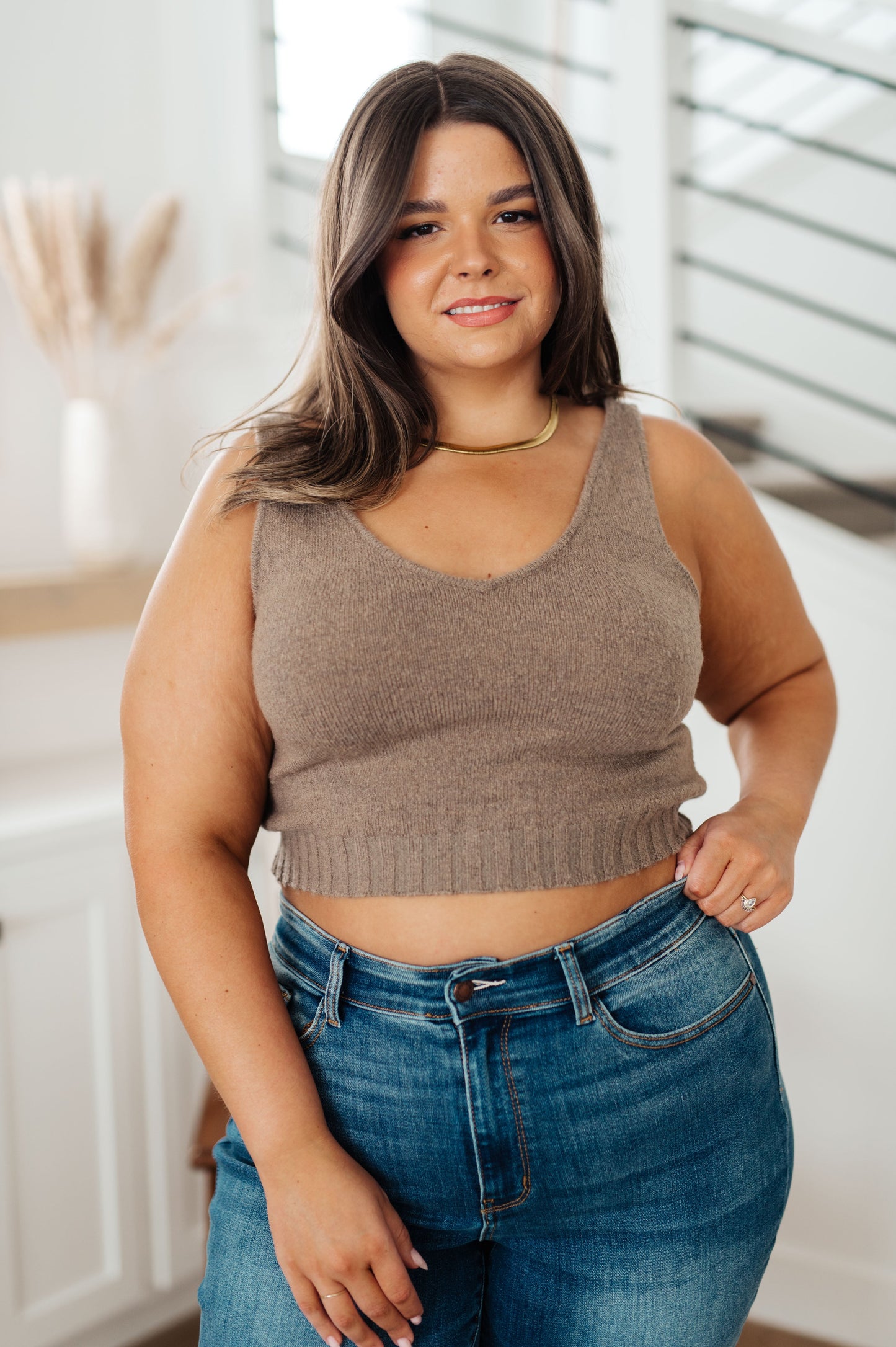 Hazel Blues® | Perfectly Resolved Sweater Tank