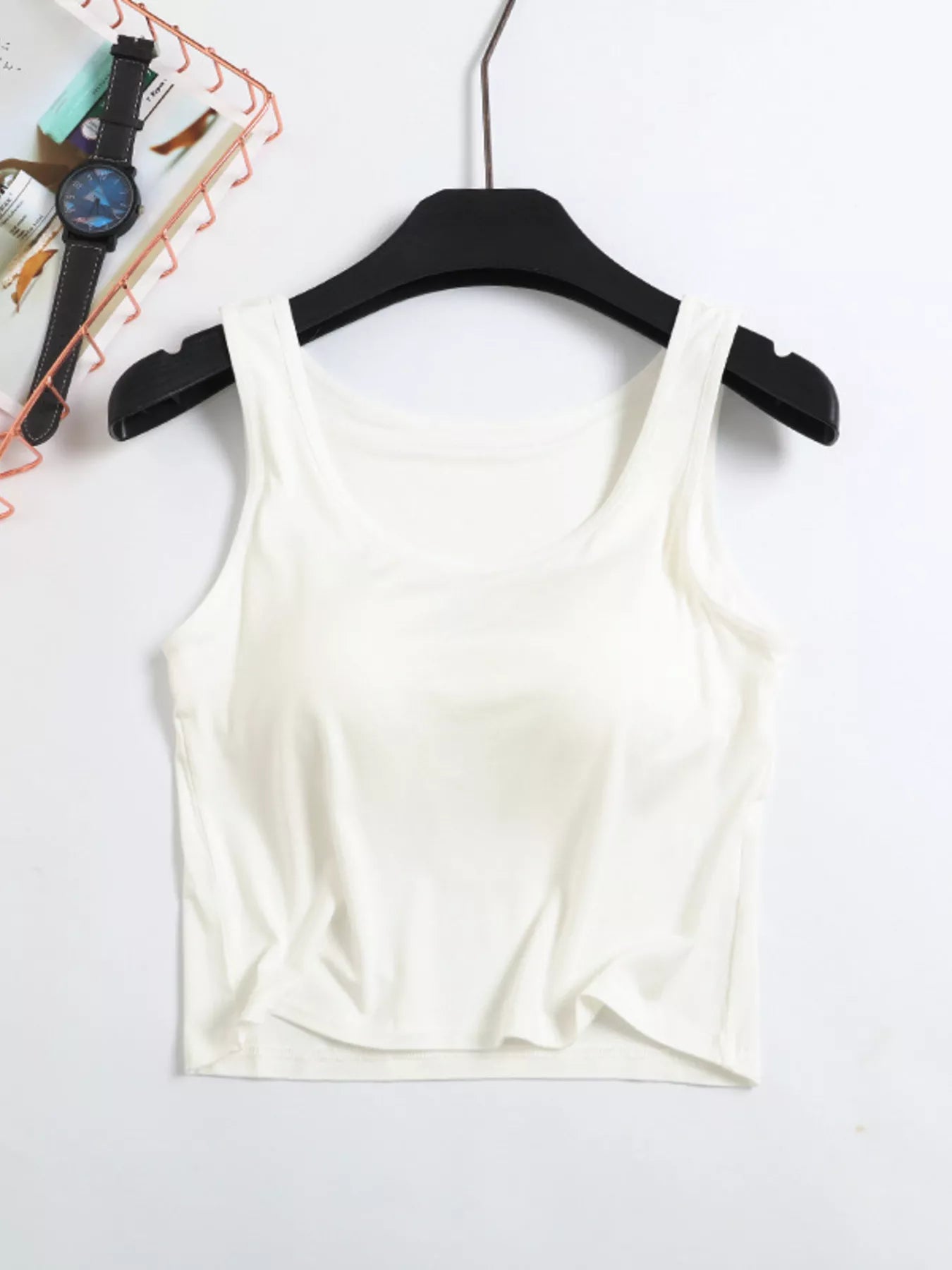 Hazel Blues® |  Seamless Modal Padded Tank