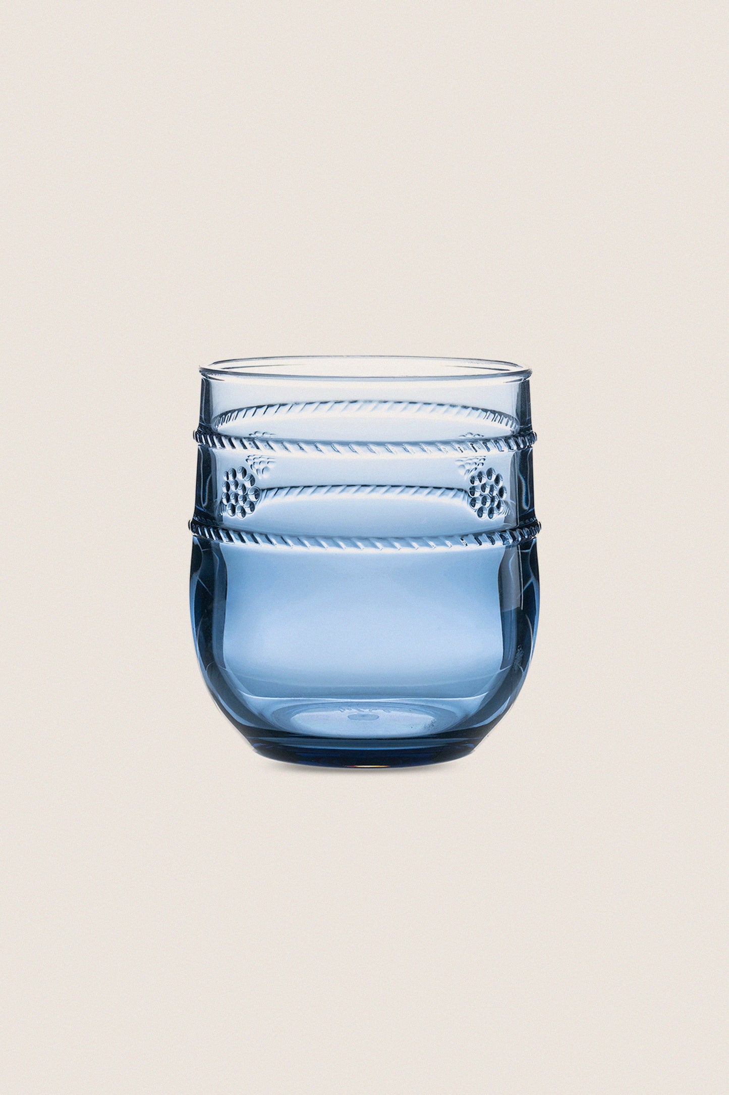 Blue Isabella Acrylic Small Tumbler Set of 4