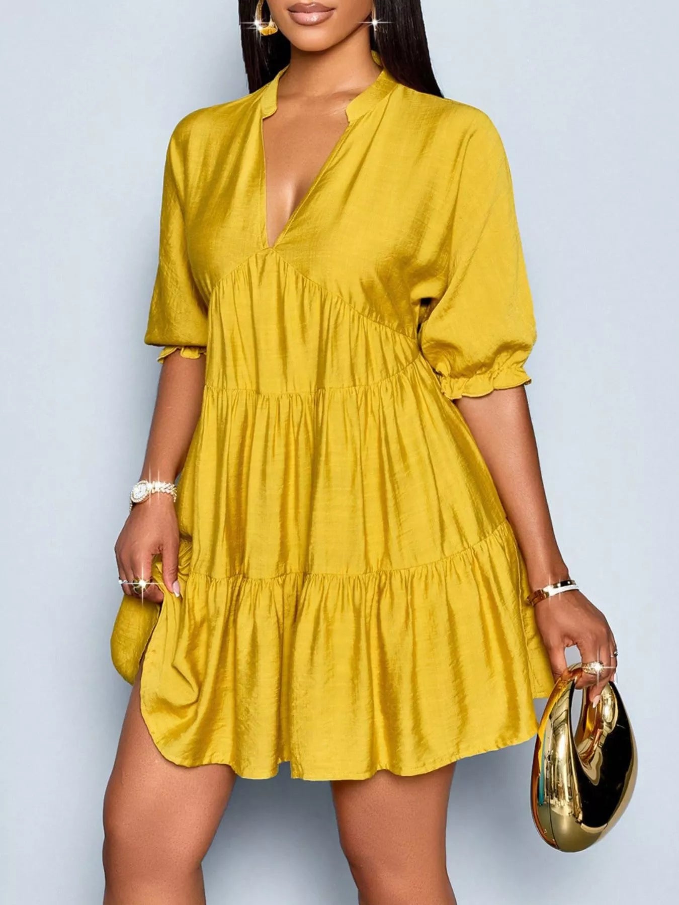 Easy Does It Dress | Tiered Dress