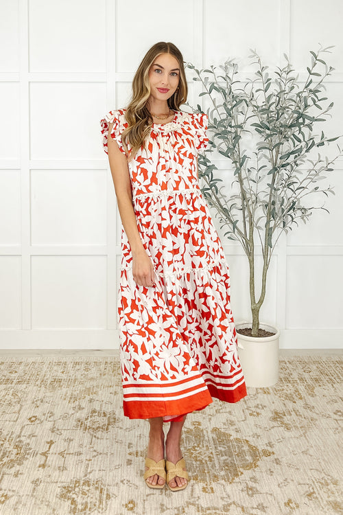 Hazel Blues® |  Easy Does It Dress | Tiered Dress