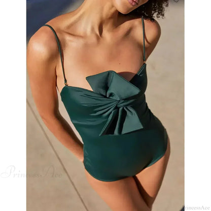 Micro Monokini Lace Stripe One Piece