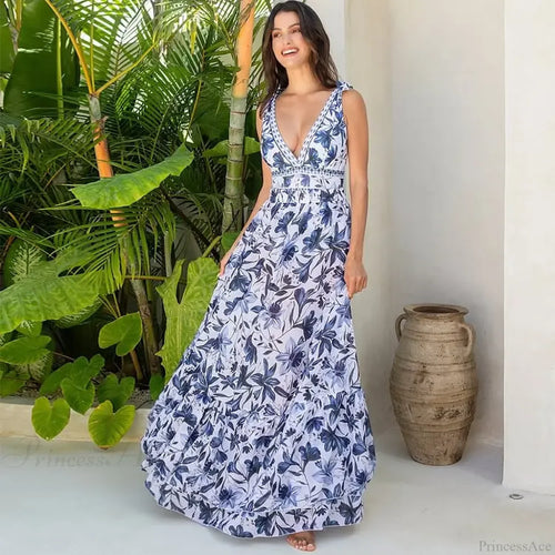 Vintage Printed Sarong Two Piece Set